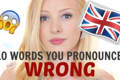 10 English words that you pronounce INCORRECTLY | British English Pronunciation