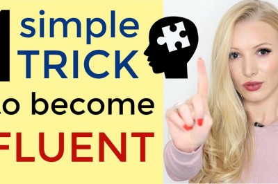1 Simple Trick to Become Fluent in English - Become a Confident Speaker and Stop Translating