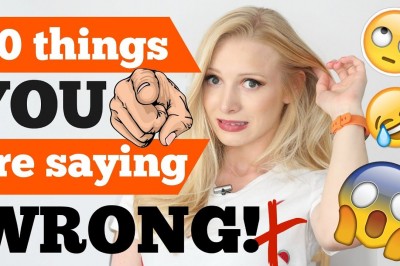 10 expressions you're saying WRONG | Common English Phrases Mistake