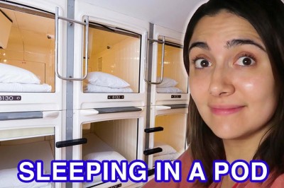 We Stayed in a Japanese Capsule Hotel